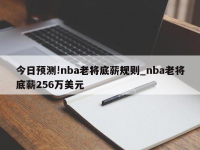 今日预测!nba老将底薪规则_nba老将底薪256万美元